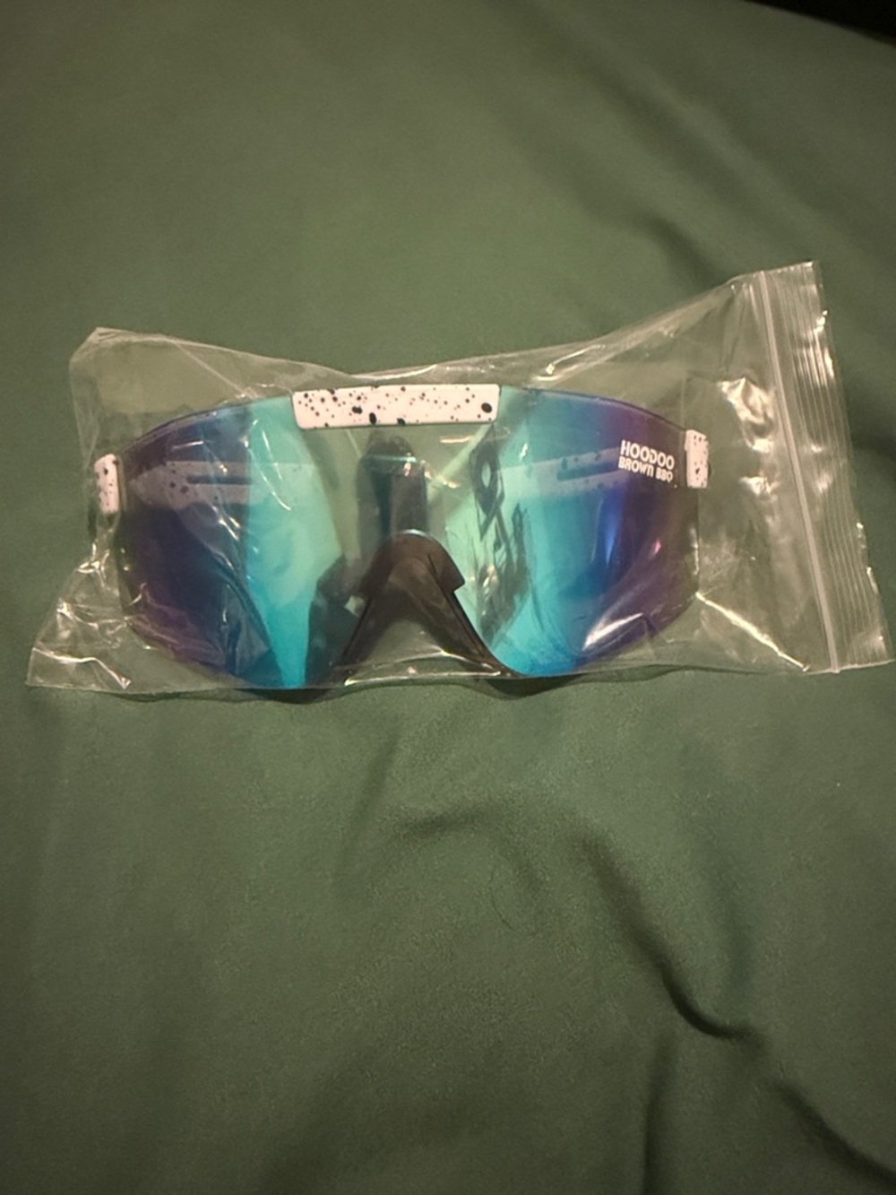 HOODOO Brown BBQ running glasses